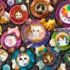 Schmidt Spiele Chat-Puccino*Femme Chats|Déco Culinaire