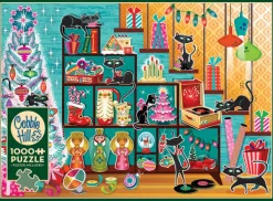 Cobble Hill Chats de Noël*Femme Déco Et Objets|Noël