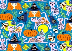 Enjoy Puzzle Chats Enchantés*Femme Déco Et Objets|Halloween