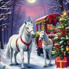 Bluebird Puzzle Chevaux à Noël*Femme Chevaux|Noël