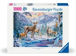 Ravensburger Chevreuils Et Cerfs* Animaux De La Forêt|Neige