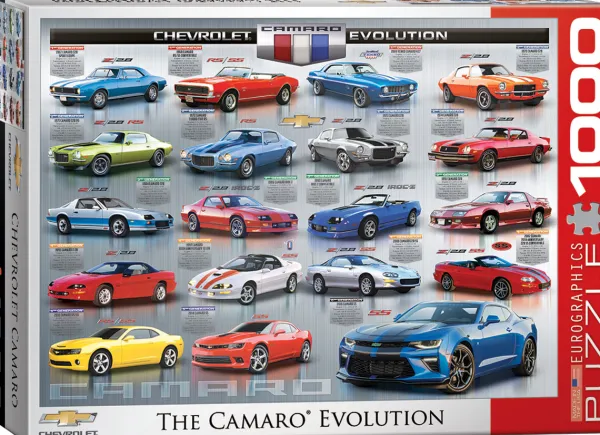 Eurographics Chevrolet The Camaro Evolution* Voitures, Motos Et Camions|Rétros Et Nostalgie