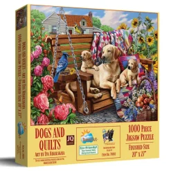 SunsOut Chiens et Courtepointes* Chiens|Déco Et Objets