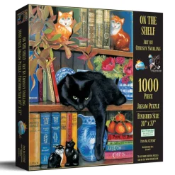 SunsOut Chrissy Snelling - On the Shelf* Chats|De 1 000 Pièces