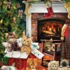 Cobble Hill Christmas Kittens*Femme Chats|Noël