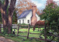 Grafika Chuck Pinson - Chuck Pinson - Where Time Moves Slower*Femme Chevaux|Zen Et Bien Être