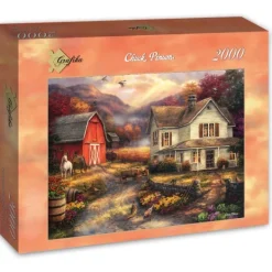 Grafika Chuck Pinson - Chuck Pinson - Relaxing on the Farm* De 2 000 Pièces|De 2 000 Pièces