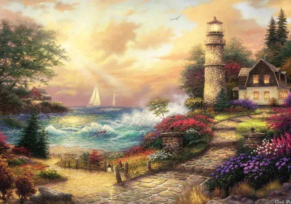 Grafika Chuck Pinson - Chuck Pinson - Seaside Dreams* Bateaux|Plages Et Îles De Rêve