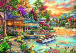 Grafika Chuck Pinson - Chuck Pinson - Freedom at the Lake* Bateaux|Cottages Et Châlets