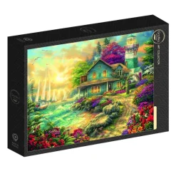 Grafika Chuck Pinson - Chuck Pinson - Sunrise by the Sea* Bateaux|Phares Et Moulins