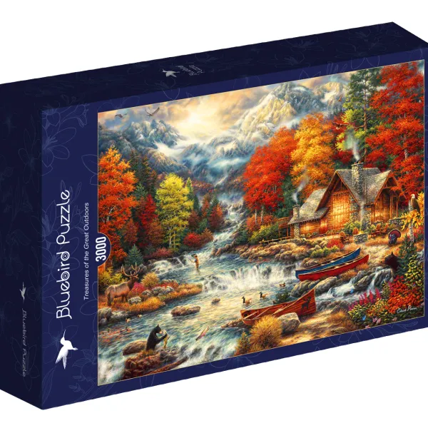 Bluebird Puzzle Chuck Pinson - Treasures of the Great Outdoors* De 3 000 Pièces|De 3 000 Pièces