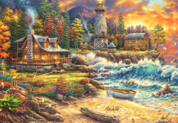 Grafika Chuck Pinson - Chuck Pinson - Providence by the Sea* Animaux Sauvages|Mers Et Océans