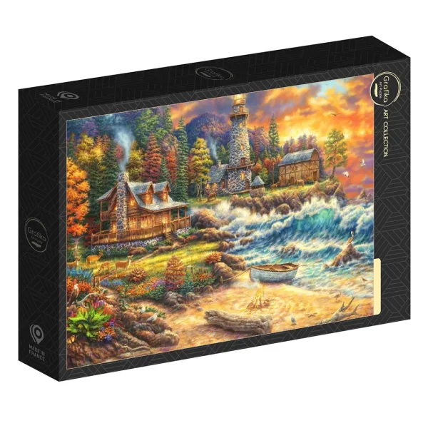 Grafika Chuck Pinson - Chuck Pinson - Providence by the Sea* Animaux Sauvages|Mers Et Océans