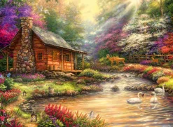 Grafika Chuck Pinson - Chuck Pinson - Brookside Retreat* De 4 000 À 5 000 Pièces|De 4 000 À 5 000 Pièces