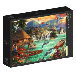 Grafika Chuck Pinson - Chuck Pinson - Island Life* Bateaux|Oiseaux