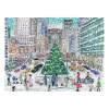Galison Chutes de Neige sur Park Avenue - Puzzle 1000 Pièces*Femme Noël|Neige