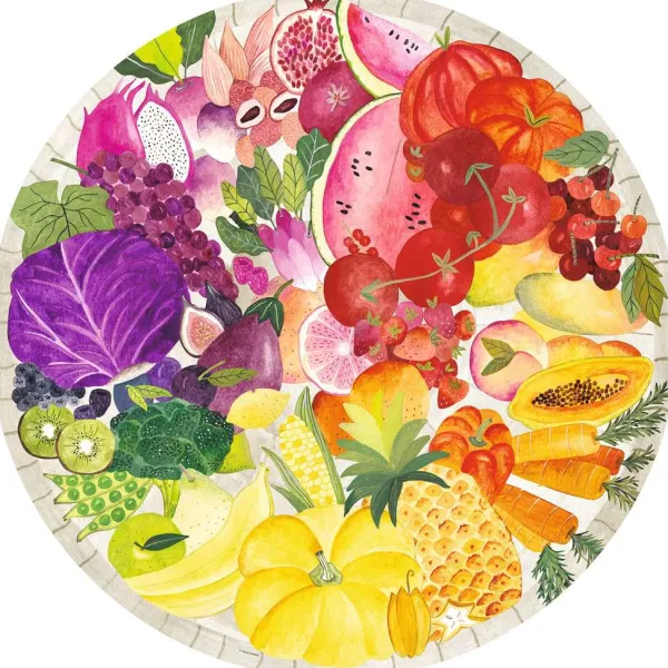 Ravensburger Circle of Colors - Fruits et Légumes* Rond|Déco Culinaire