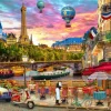Bluebird Puzzle City of Love, Paris* Villes Et Villages|Monuments