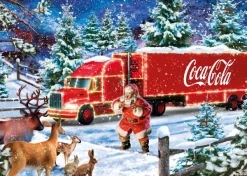 Schmidt Spiele Coca Cola - Camion de Noel*Femme Voitures, Motos Et Camions|Noël