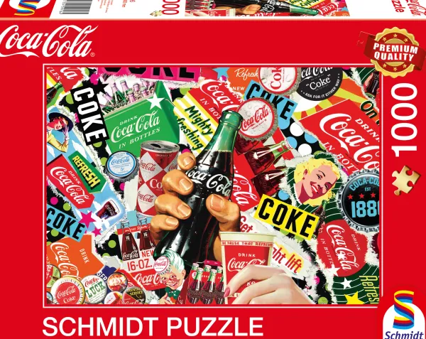 Schmidt Spiele Coca Cola Est Là !* Rétros Et Nostalgie|Affiches De Cinéma, Publicité