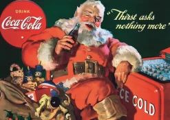 Trefl Coca-Cola : Cadeaux Du Père Noël*Femme Noël|Affiches De Cinéma, Publicité