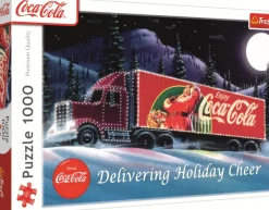 Trefl Coca-Cola : Caravane De Noël* Voitures, Motos Et Camions|De 1 000 Pièces