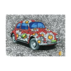 Dino Coccinelle VW Peinte* Voitures, Motos Et Camions|De 500 À 999 Pièces