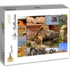 Grafika Collage - Wildlife* De 2 000 Pièces|De 2 000 Pièces