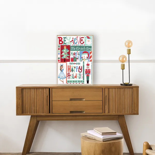 Pieces & Peace Collage de Noël*Femme Noël|Collages