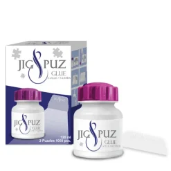 Jig & Puz Colle 120 ml pour 2 Puzzles 1000 Pièces avec Spatule* Accessoires|Accessoires