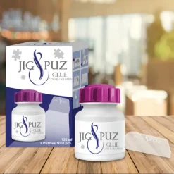 Jig & Puz Colle 120 ml pour 2 Puzzles 1000 Pièces avec Spatule* Accessoires|Accessoires