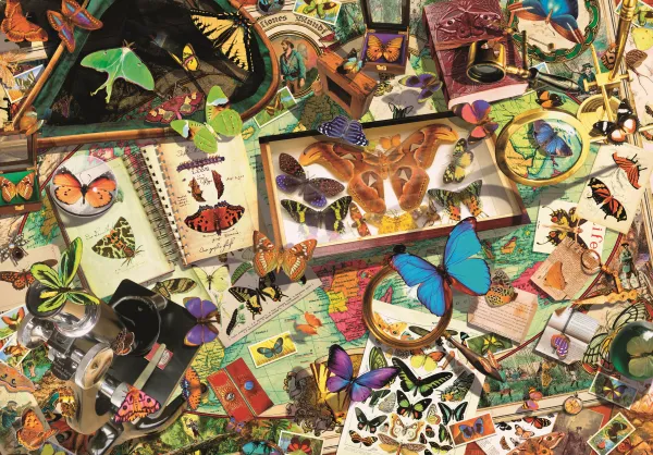 Clementoni Collectionneur De Papillons* Déco Et Objets|De 500 À 999 Pièces