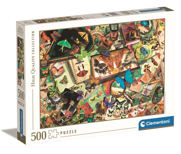 Clementoni Collectionneur De Papillons* Déco Et Objets|De 500 À 999 Pièces