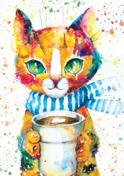 Magnolia Colorful Cat* Chats|De 1 000 Pièces