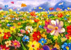 Enjoy Puzzle Colorful Flower Meadow* Forêts, Fleurs Et Jardins|De 1 000 Pièces