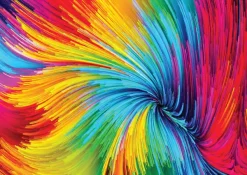 Enjoy Puzzle Colorful Paint Swirl* Déco Et Objets|Art
