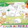 Eurographics Color-Me Puzzle - Forêt*Enfant Animaux De La Forêt|Dès 6 Ans : 50 À 100 Pièces