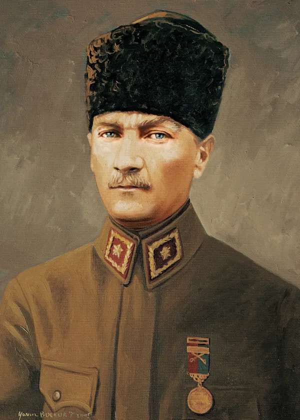 Art Puzzle Commandant en Chef Ghazi Mustafa Kemal Atatürk*Femme Autres Pays D'Europe|Personnages Célèbres