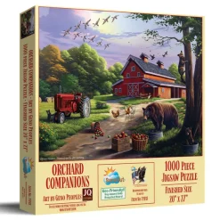 SunsOut Compagnons Du Verger* Animaux De La Forêt|Forêts, Fleurs Et Jardins