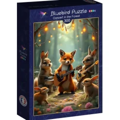 Bluebird Puzzle Concert en Forêt* Animaux De La Forêt|Forêts, Fleurs Et Jardins