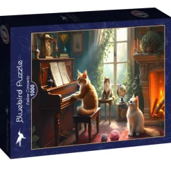 Bluebird Puzzle Concerto Félin* Chats|De 1 000 Pièces