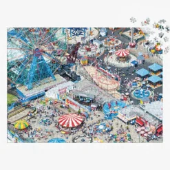 Galison Coney Island - Gray Malin - Puzzle de 1000 Pièces* Rétros Et Nostalgie|De 1 000 Pièces