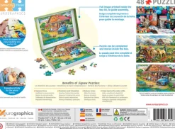 Eurographics Connecting Pieces - Country Store*Enfant Voitures, Motos Et Camions|Dès 5 Ans : 31 À 49 Pièces