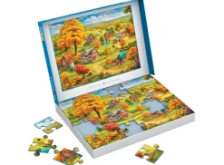 Eurographics Connecting Pieces - Peaceful Living*Enfant Animaux De La Ferme|Dès 4 Ans : 21 À 30 Pièces