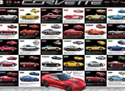 Eurographics Corvette Evolution* Voitures, Motos Et Camions|Collages
