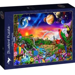 Bluebird Puzzle Cosmic Paradise* Forêts, Fleurs Et Jardins|De 1 000 Pièces