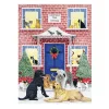 Galison Cottage de Noël - Puzzle Boîte Carré de 1000 pièces* Chiens|Cottages Et Châlets