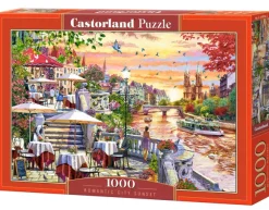 Castorland Coucher de Soleil Romantique*Femme Amour Et Tendresse|Villes Et Villages