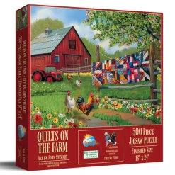 SunsOut Courtepointes À La Ferme*Enfant Animaux De La Ferme|Forêts, Fleurs Et Jardins