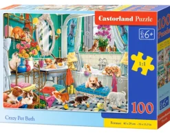 Castorland Crazy Pet Bath*Enfant Chiens|Chats